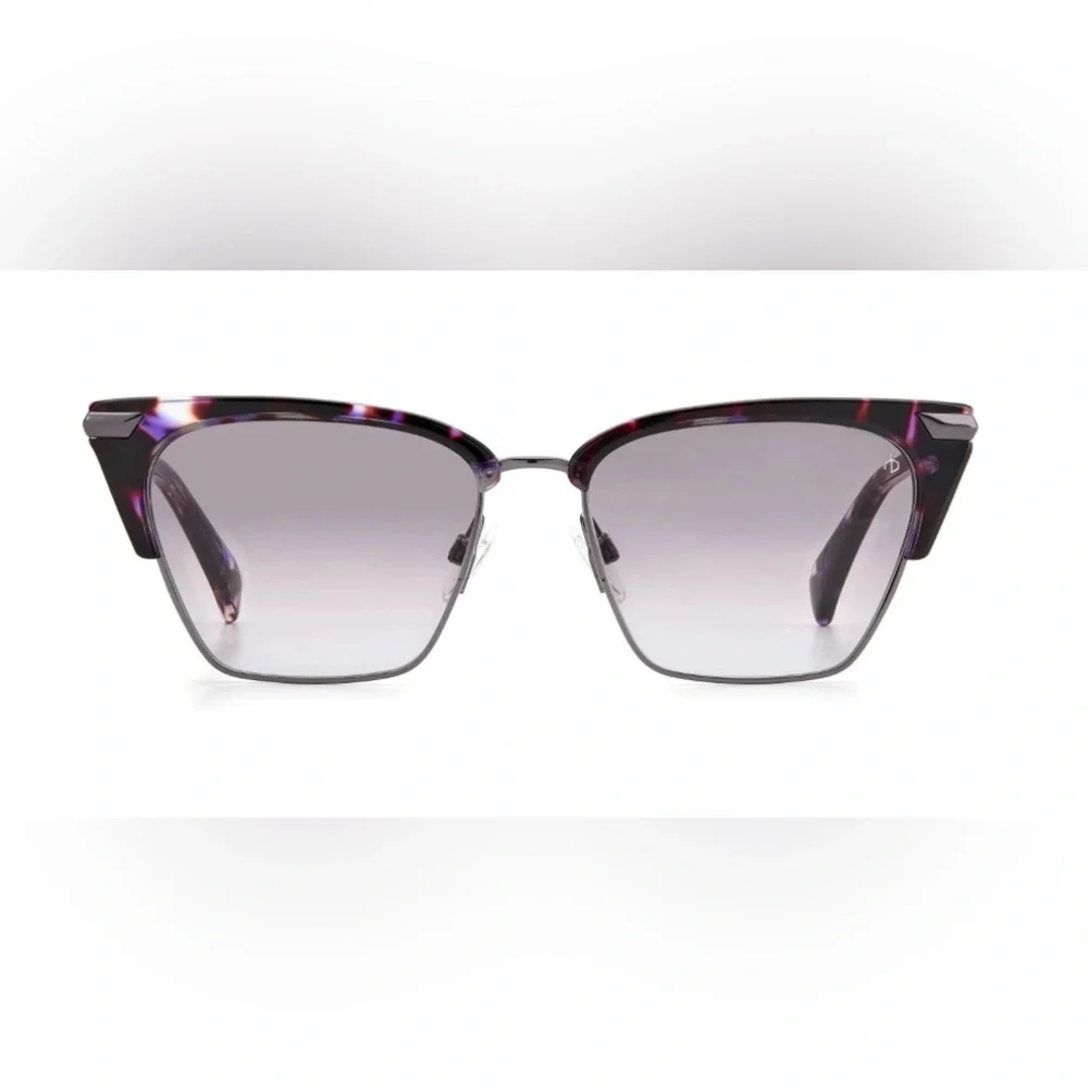 rag & bone Purple Cat-Eye Sunglasses